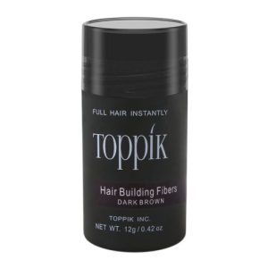TOPPIK HAIR BUILDING FIBERS DARK BROWN