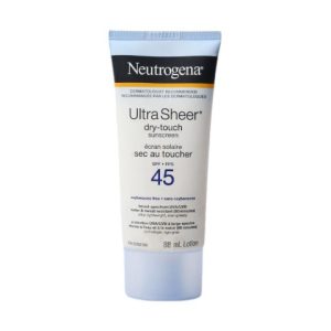 NEUTROGENA ULTRA SHEER FACE VISAGE SPF 45 SUNBLOCK 88 ML