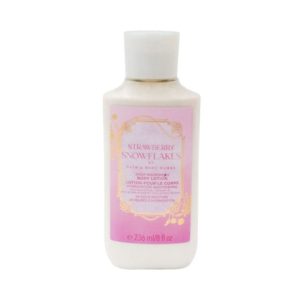 BATH AND BODY WORKS STRAWBERRY SNOWFLAKES BODY WASH 295ML